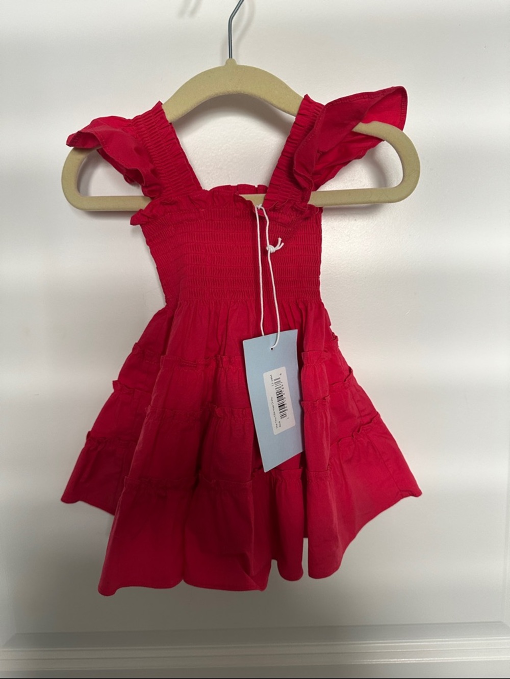 Hill House Bright Red Ellie Nap Dress NTW